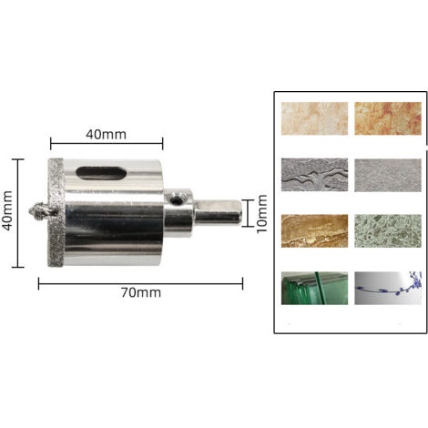 SHDIATOOL Lame Seghetto Alternativo Diamantato 5 Pezzi 100mm Per - Foto 2