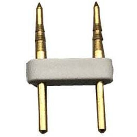 Connettore 2 PIN Striscia LED 220V AC Monocolore Taglio ogni 25/100cm--10pz-RAPANDA (1/2)