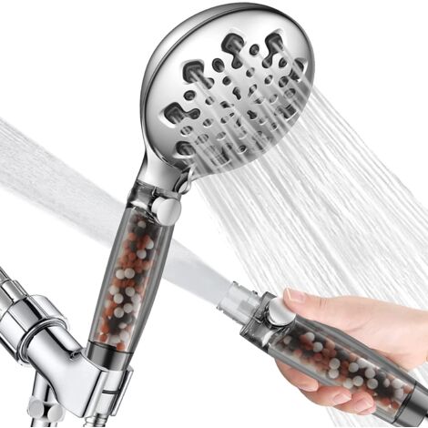 antoniolupi BILASTRA soffione doccia, 2 tipi di getto acciaio inox