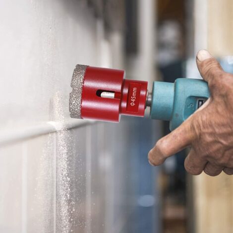 Punte Trapano Diamantate 4 Pezzi 6mm - Per Piastrelle, Marmo, Granito, Con Filettatura M14 - Foto 4