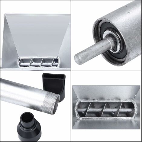 Pistola Elettrica Per Malta Con 4 Ugelli - Serbatoio 2L, Tutto In Metallo, Per Lavori Professionali - Foto 6