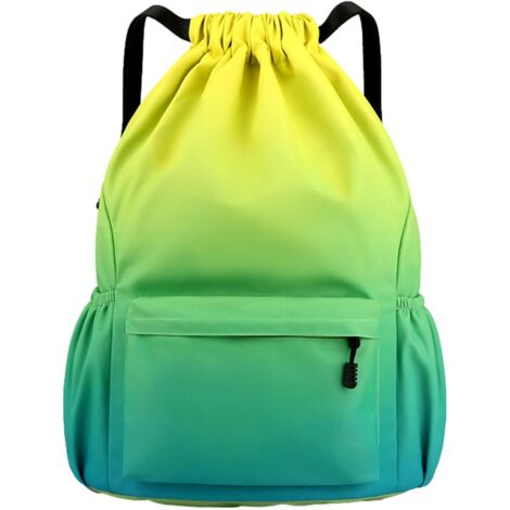 Borsa da allenamento con coulisse, Borse da nuoto in tessuto di