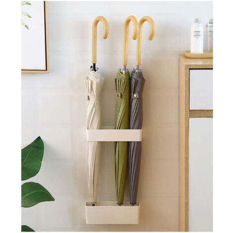 Portaombrelli da ingresso panna salvaspazio h. 51 cm | Leroy Merlin