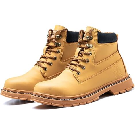 Stivali da lavoro con punta in acciaio da uomo Scarpe