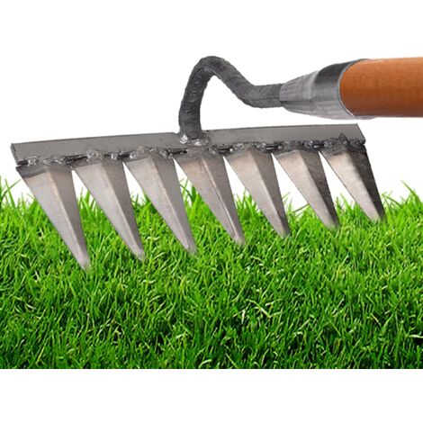 Ibasenice Set 4 Mini Rastrelli Da Giardinaggio | Acciaio Inox Per