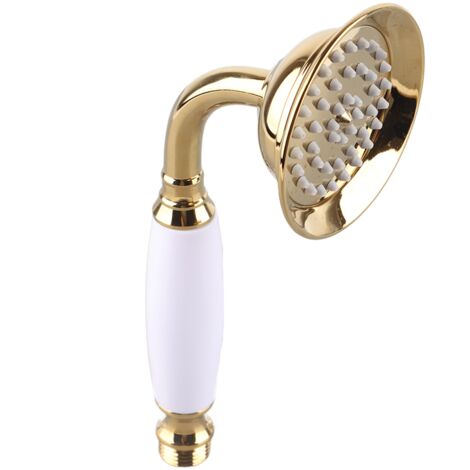 G1 / 2 "Gold Pinole de douche à la main Pulporteur de salle de bain accessoires (1/5)