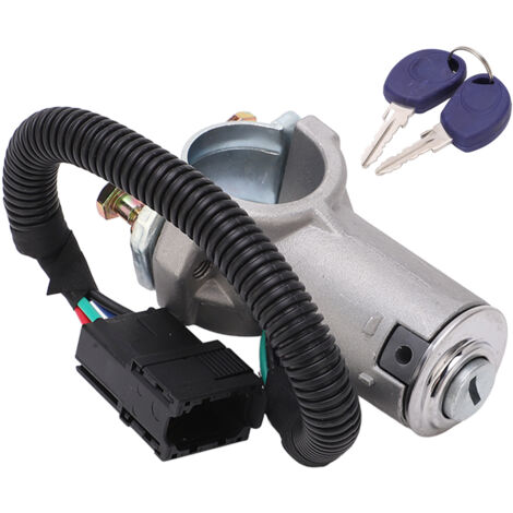 Cylindre Et Clés De Barillet De Serrure De Commutateur D'allumage Pour