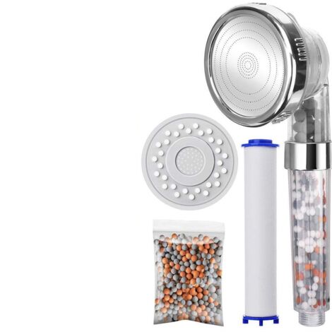 Soffione Doccia Filtrante 30 Cm In Acciaio Inox – Rimuove Cloro E Metalli, Ammorbidisce L'acqua, Cromato, Ad Alta Pressione