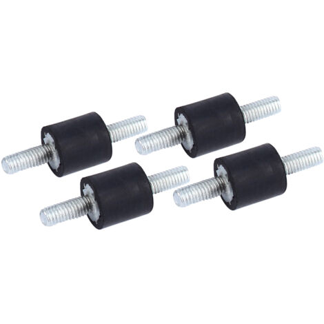4 supporti in gomma M8, supporti in gomma antivibrazioni, ammortizzatori a bobina (M3 8x8) (1/5)