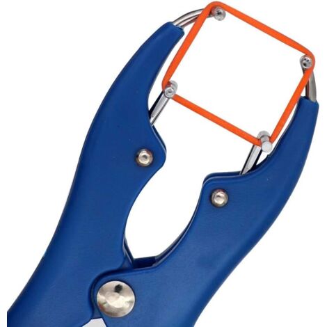 Poggia Canne Da Pesca Abbinato: Pinza Mozzicone + Mini Mozzo Blu