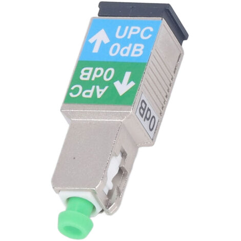 Adattatore in fibra ottica SC UPC maschio a SC APC femmina adattatore convertitore ottico ibrido 1310nm1550nm connettore accoppiatore compatibile (1/5)