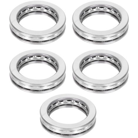 5 pezzi di cuscinetti a sfere, cuscinetti a sfere reggispinta per aeromobili 51107, accessori hardware industriali ad alta precisione per l'installazione (1/5)