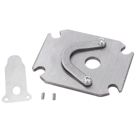 Kit di sostituzione per piastra valvola compressore aria, parte metallica, accessorio, kit piastra valvola compressore aria 3/8 pollici 48x72 mm 1P2.5P3P4P (1/5)