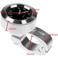 Orologio Da Manubrio Per Moto - Universale, Impermeabile, Per Manubri 7/8-1 Pollice, Batteria Inclusa - Foto 5