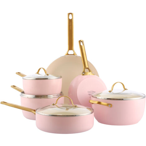 GreenPan Padova Reserve (CC008483-001) 6-tlg. Set rosa Pfannen-Set