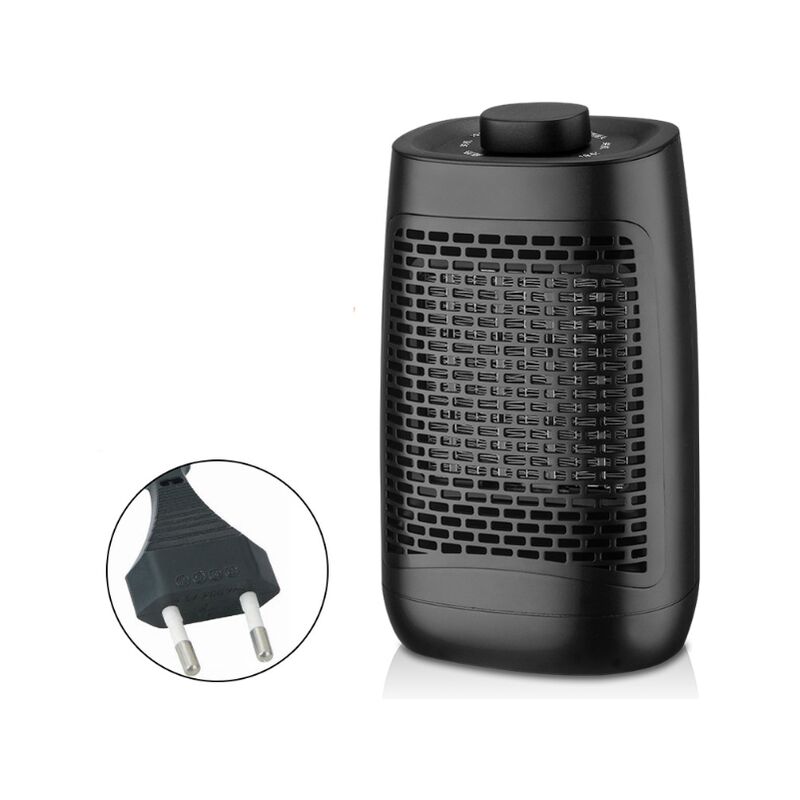 Fan Heater, Small Portable Electric Heater, Bathroom Fan Heater, with  Remote Control, 220V-250V(1)