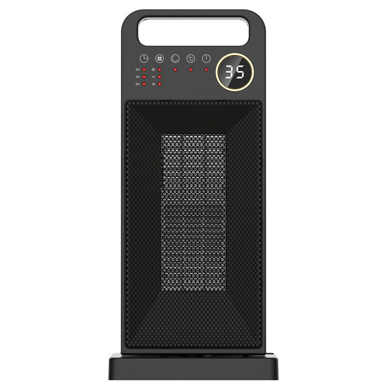 Fan Heater, Small Portable Electric Heater, Bathroom Fan Heater, with  Remote Control, HQ-YND-2000D, Black