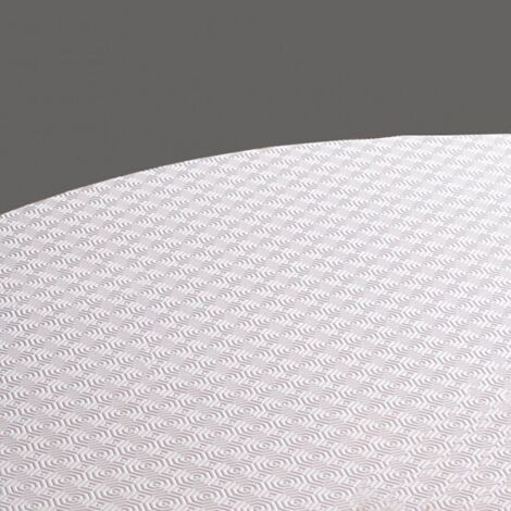 Protège table bulgomme épais 135 cm – Nappe ronde imperméable et anti-choc – Épaisseur 0,2 cm – Revêtement anti-tache