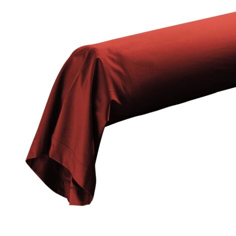 Taie de traversin 85x185 cm - Percale 100% coton - Tomette