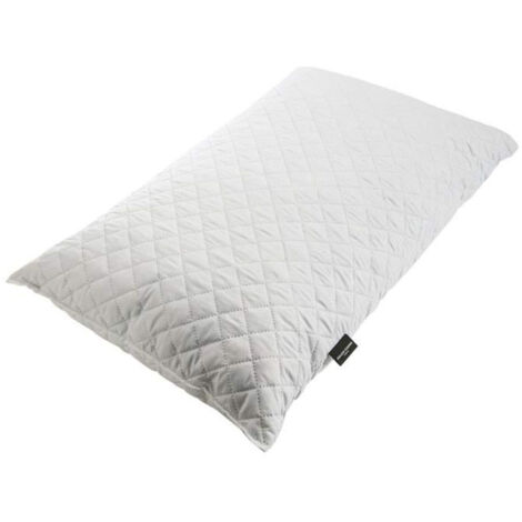 Lot de 2 oreillers à mémoire de forme 50x70 cm – Garnissage mousse, enveloppe microfibres anti-acariens – Soutien cervical optimal