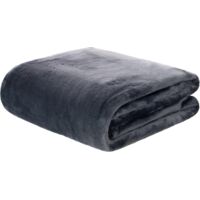 Plaid Anthracite 180 x 220 cm