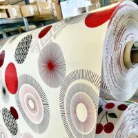 Nappe Bulgomme imprimée contemporaine 140 x 100 cm – Épaisseur 2,5 mm – Résistante aux coups et éraflures – Pour usage intérieur et extérieur