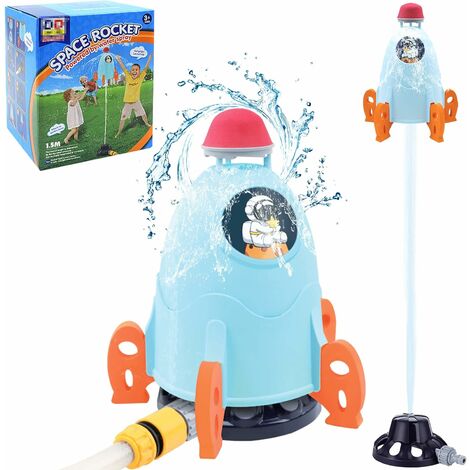 Kit de fusée à eau pour enfants Lance-roquettes jouets Activité
