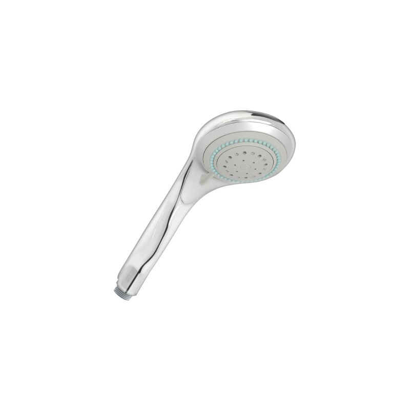 Douchette a' main 5 jets mode'le Subra accessoire pour barre coulissante Delfino pour baignoire-douche   90 mm finition chrome'e