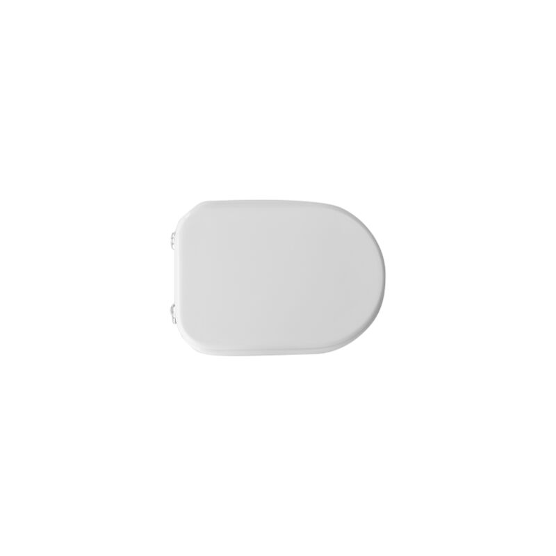 Abattant WC en bois MDF blanc pour le modèle Sintesi Cesame