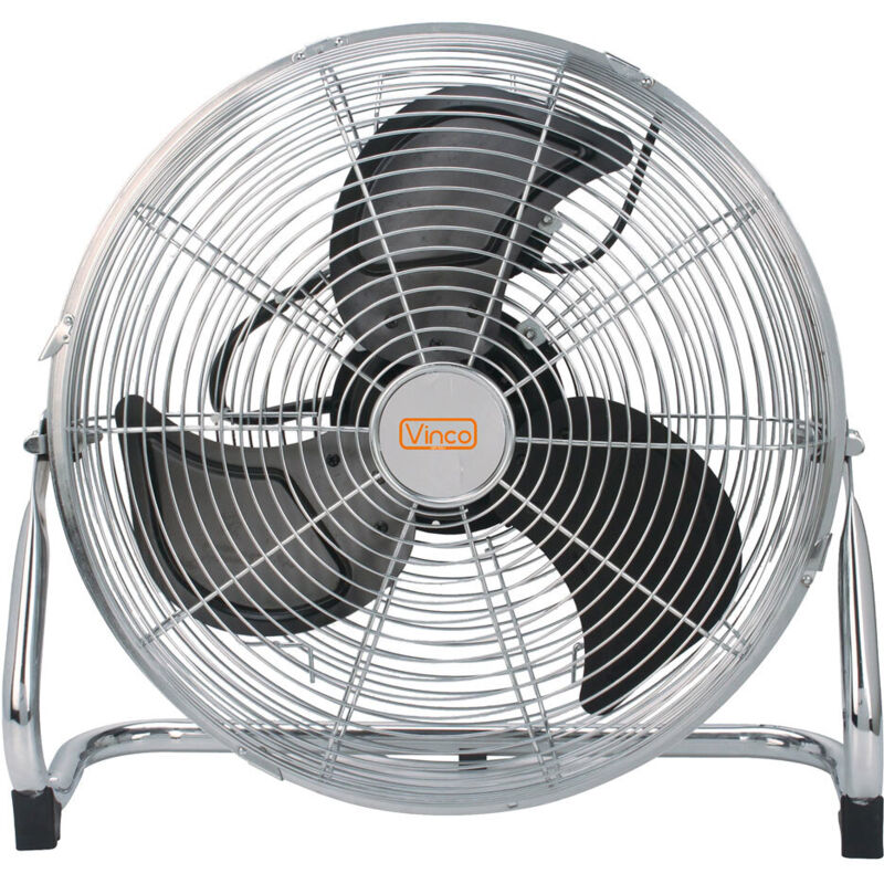 Sichler Ventilateur De Sol Métal 45 Cm 105W - Puissant Et Silencieux