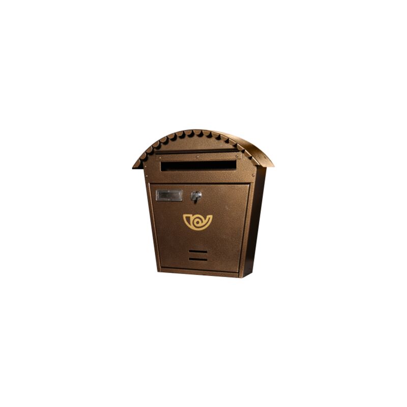 boA te aux lettres mod espresso en tA le noire cm 36x13x37h trou du facteur