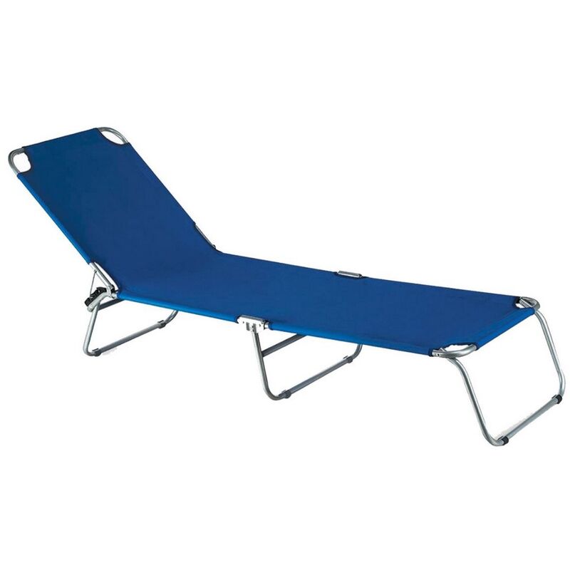 Chaise longue d'extérieur MOOVERE pour jardin piscine hôtel club de plage  blanche