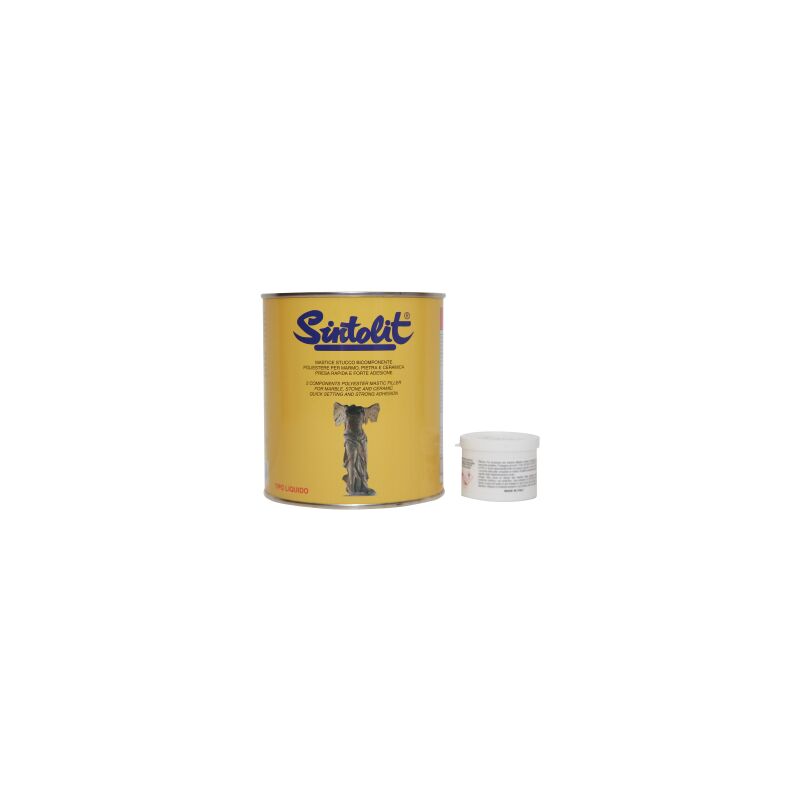 Sintolit 750 ml mastic liquide mastic pierre en cA ramique marbre jaune paille