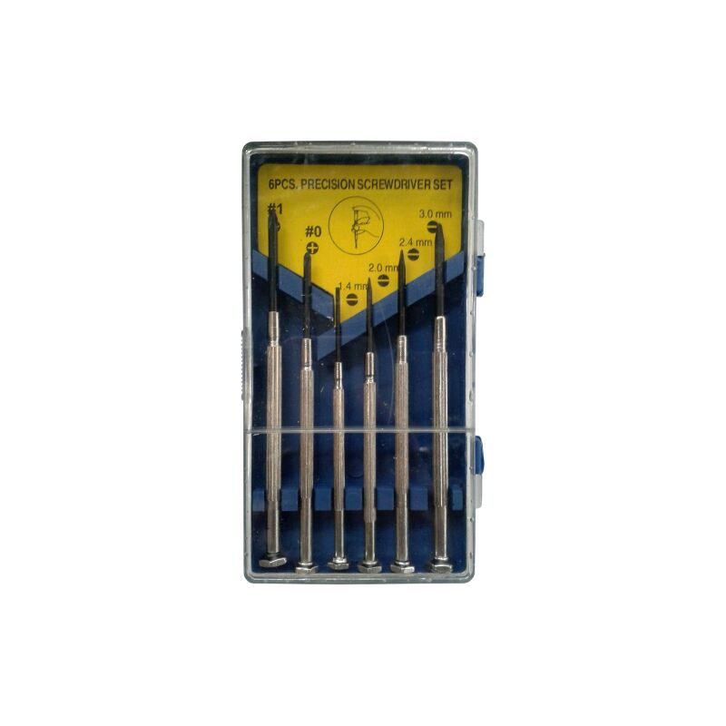 Tournevis D'horloger Bergeon Avec Lames De Rechange - Acier Suisse, Laiton Chromé, Tailles 0.50mm à 3.00mm, Qualité Professionnelle