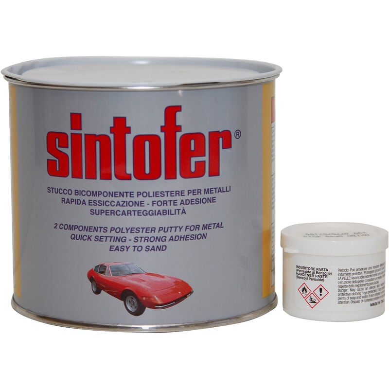 mastic SINTOFER PRO Alu polyester - remplacement de l'étain dans