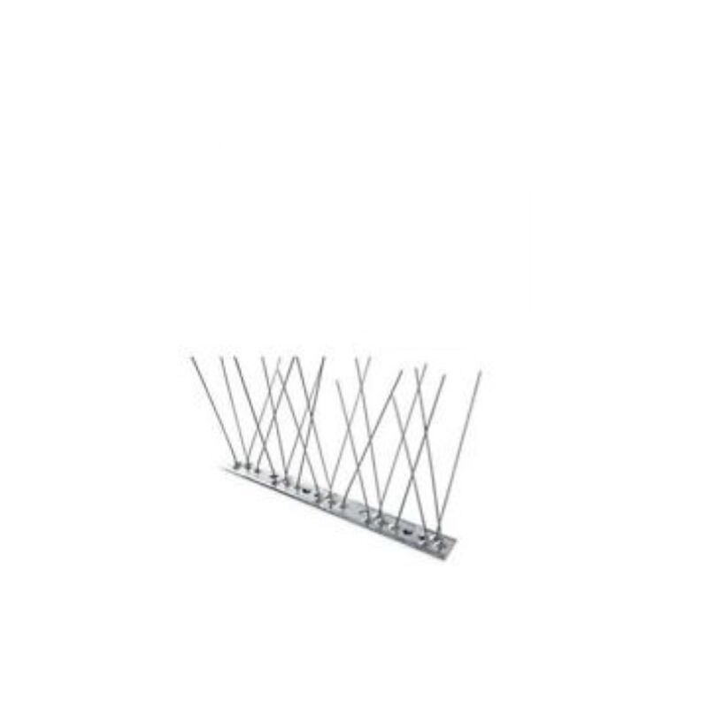 Pics Anti-oiseaux Inox – Pigeon, Petit Oiseau – Protection Toit Terrasse (lot SODIAL)