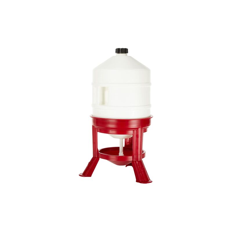 Abreuvoir Pour Poules En Plastique De 10 Litres – Avec Poignée Et Siphon