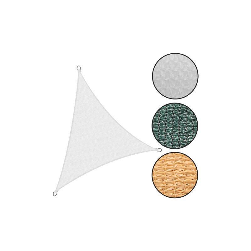 Laneetal Voile d'ombrage 2x2 mètres carré en HDPE Auvent pour Jardin