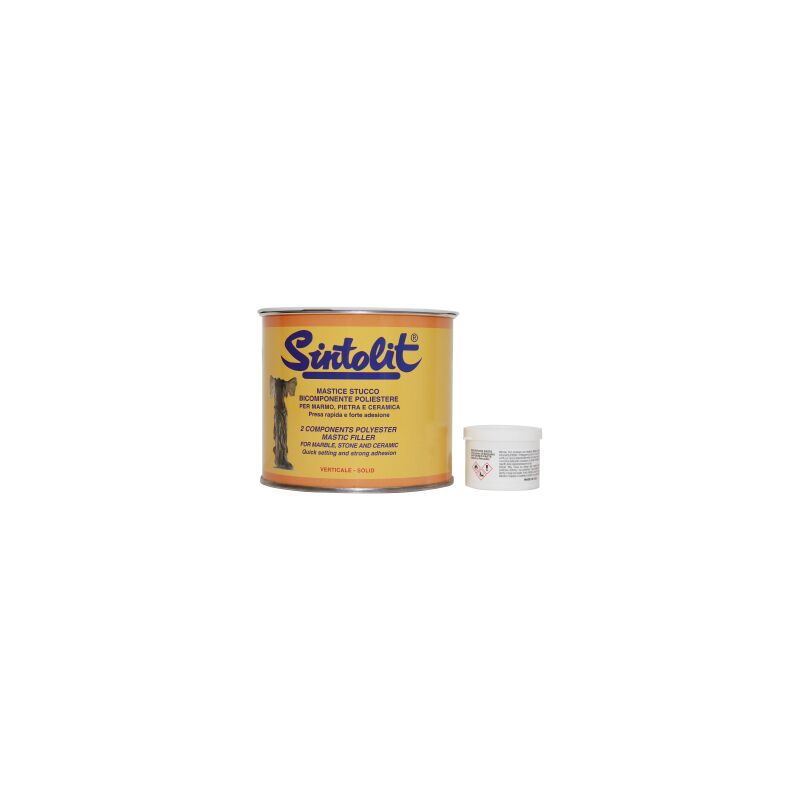 Sintolit mastic vertical 750 ml mastic pierre en cA ramique marbre jaune paille