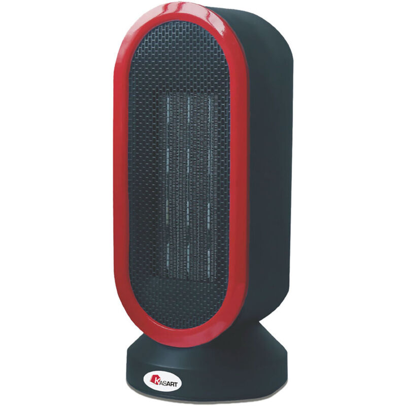 Radiateur Soufflant Céramique 1500W Avec Minuterie - 3 Vitesses, Affichage LED, Protection Anti-Basculement, Pour Salle De Bain Et Chambre