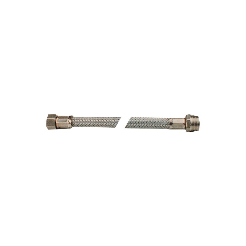 Tuyau flexible rallongA  de 30 cm M - F Raccord en acier inoxydable 3/8 &quot