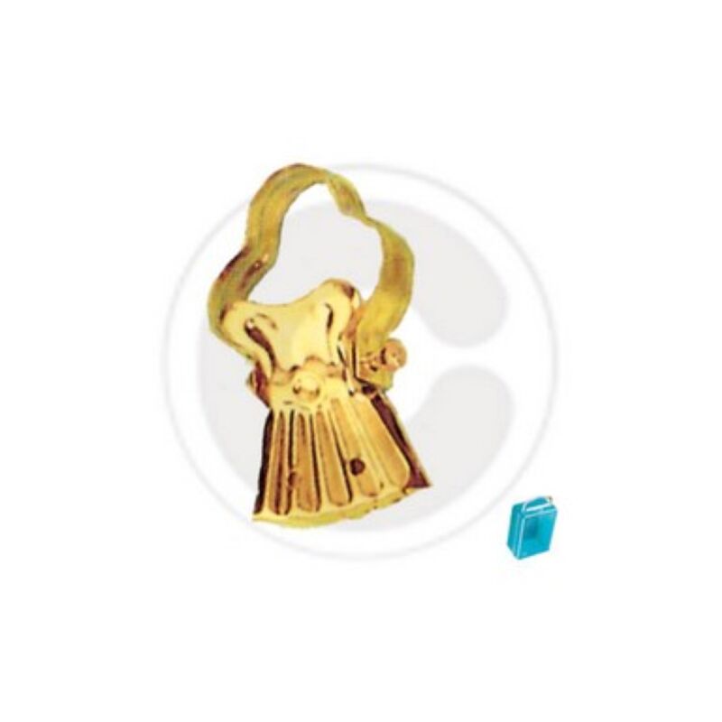 NKlaus Pinza Per Incenso In Ottone, Lunghezza 12 Cm, Fatto A Mano, Accessorio Per Cerimonie, Modello 2944 - 3