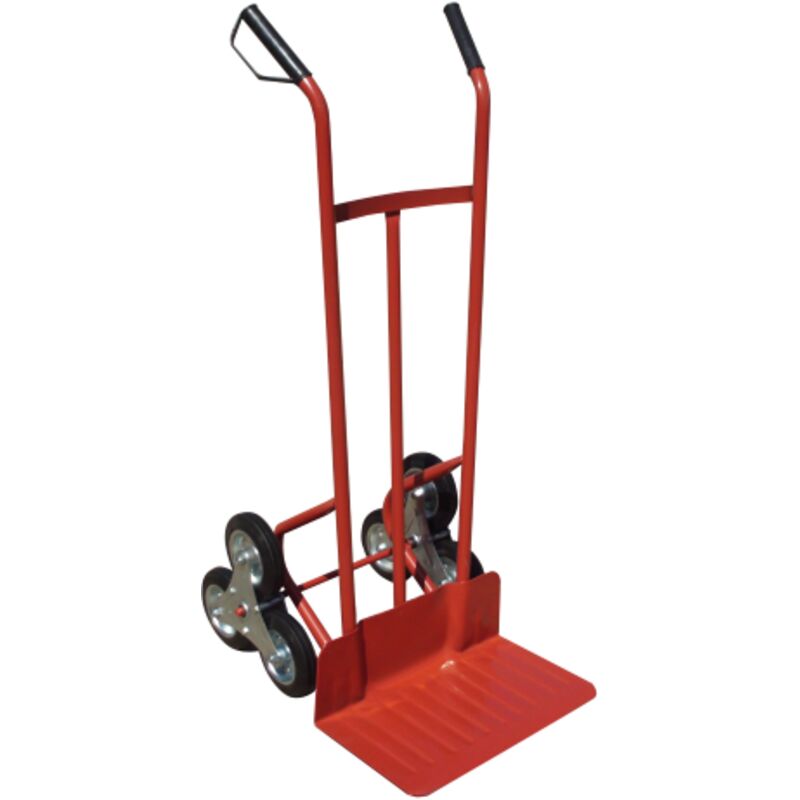 Stagecaptain Carryboy Chariot Élévateur Rouge - Charge Max 200 Kg - Diable De Transport Robuste