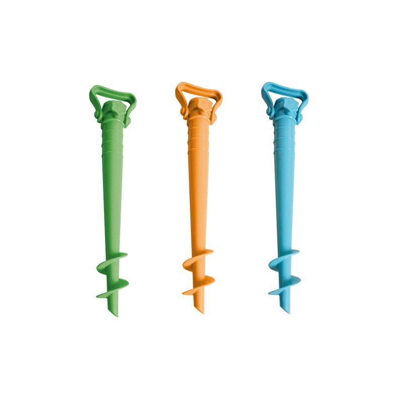 VAUDE Picchetto Cast-Iron Pin | 6 Pezzi, Acciaio, 21 Cm, Per Terreni Dur I