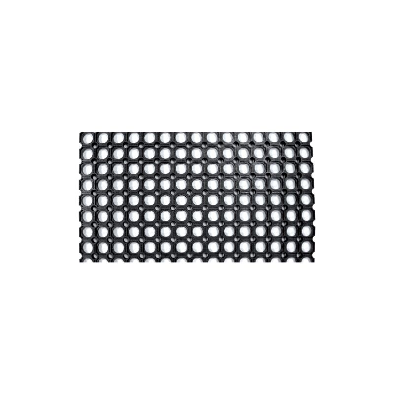 paillasson modulable mod robustus en pvc noir 40x70 cm moquette antidA rapante