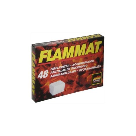 Flammat Allume Feu 48 Cubes(Petrole)