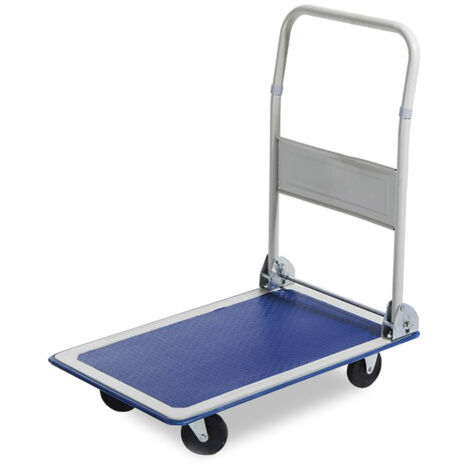 Carrello portapacchi in ferro avec manico ripiegabile portata 150 kg (1/3)