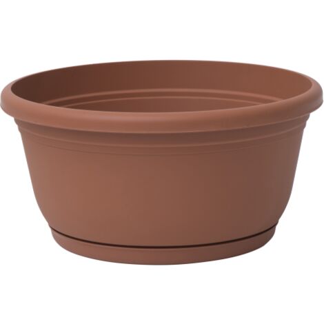 Tymar Lot De 2 Jardiniu00e8res Rectangulaires Avec Soucoupe - Pour
