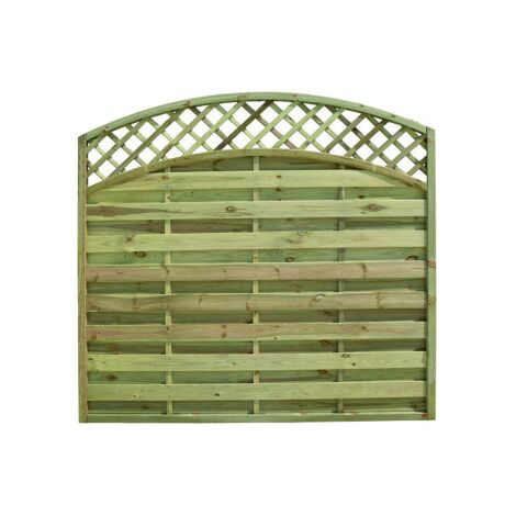 Panneau brise-vent en pin imprégné 180x180 cm – Protection visuelle pour terrasse – Résistant aux intempéries – Esthétique naturelle – Vette - 180x180h