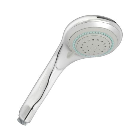 Douchette a' main 5 jets mode'le Subra accessoire pour barre coulissante Delfino pour baignoire-douche   90 mm finition chrome'e